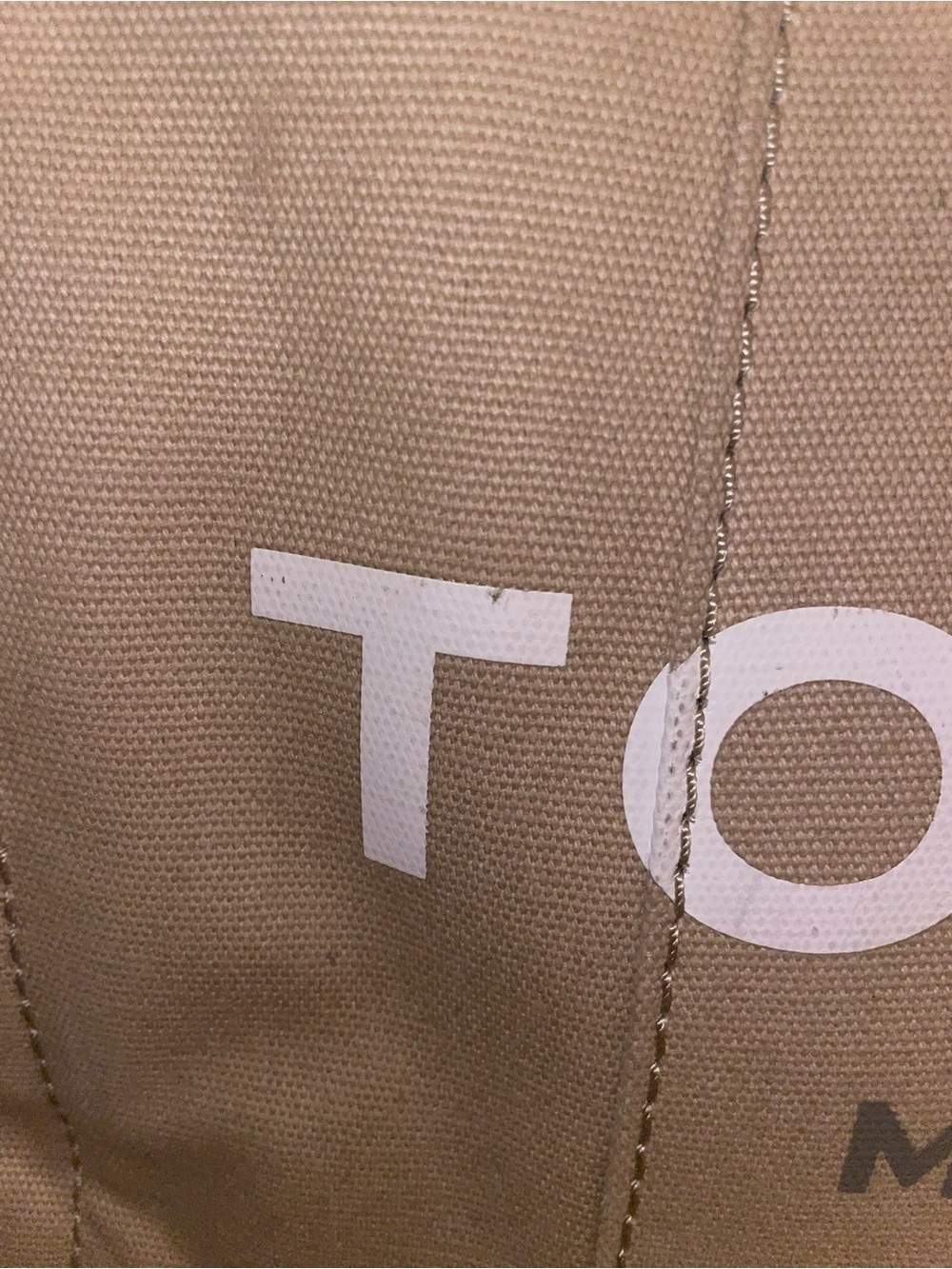 Marc Jacobs 'The Tote Bag' - Size Large, Beige - Authentic, Orig. Tags Included - Picture 11 of 12